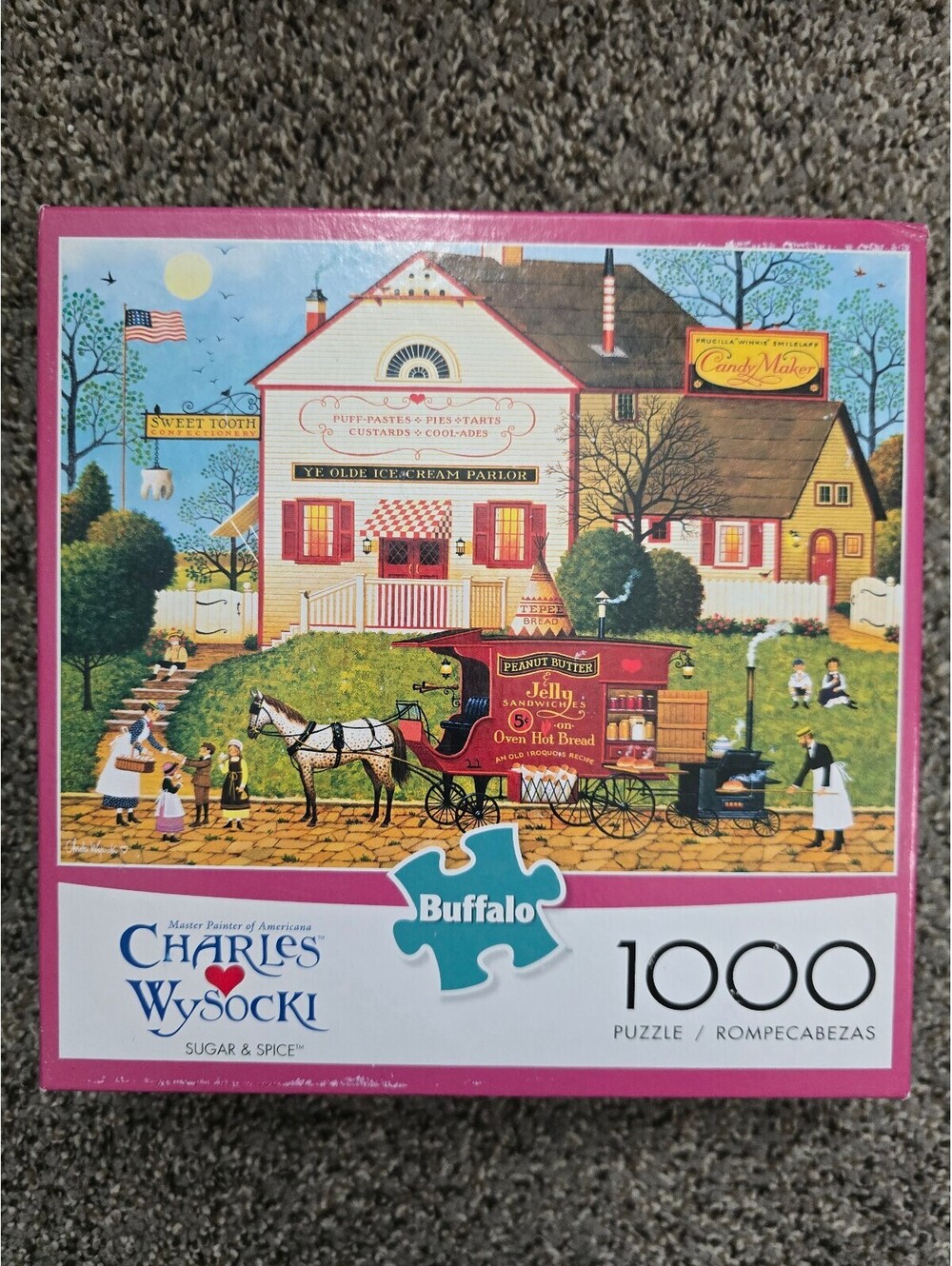 Charles Wysocki Sugar & Spice 1000 Piece Jigsaw Puzzle